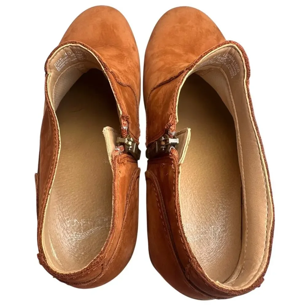 Dansko Women's Ankle Boots in Tan - Picture 9 of 15